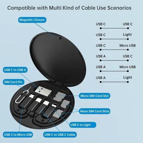 Travel Cabel Set