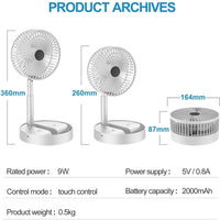 Table Desk Fan